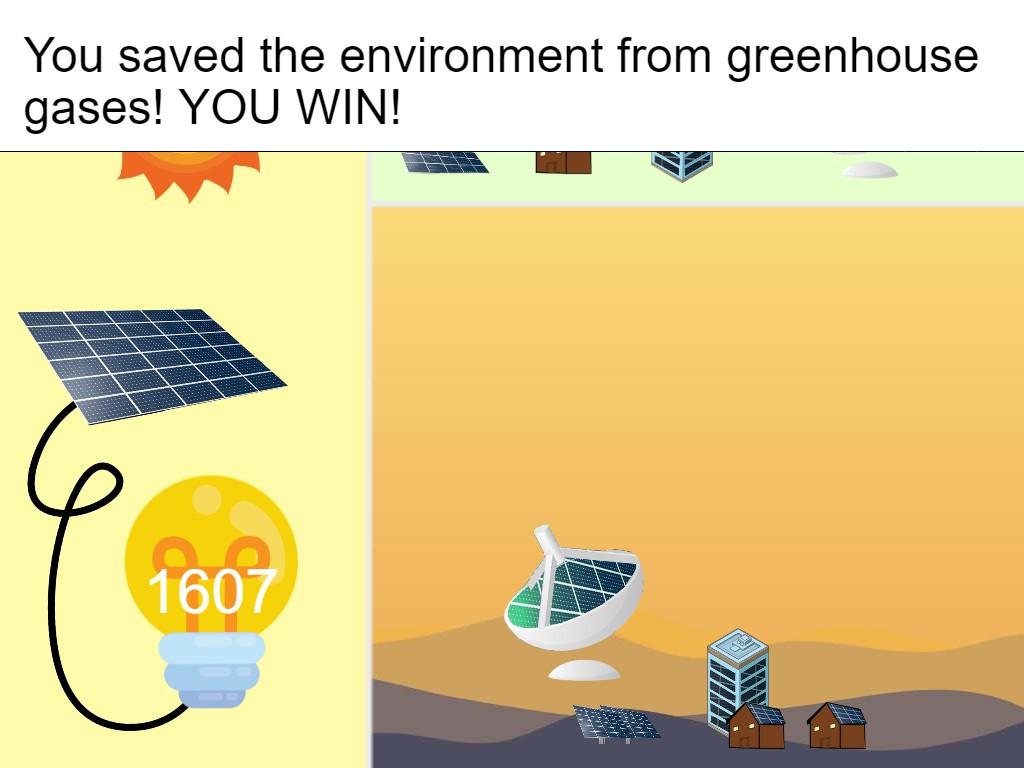Solar Power Clicker