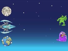 Space Alien Defending