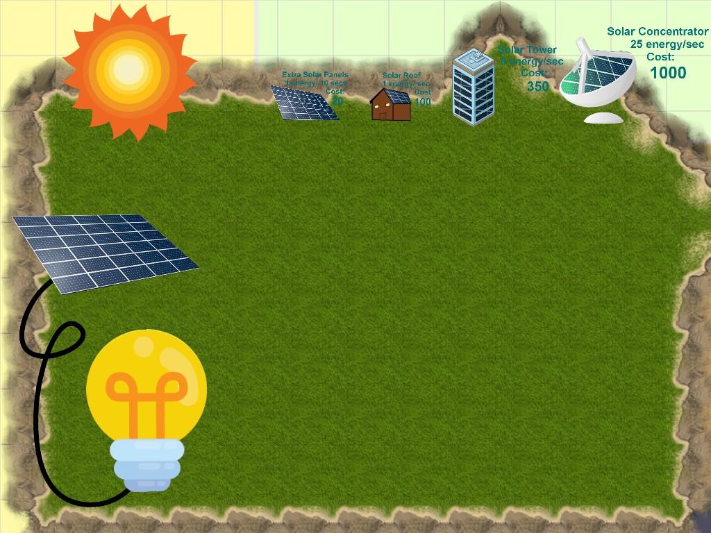 Solar Power Clicker