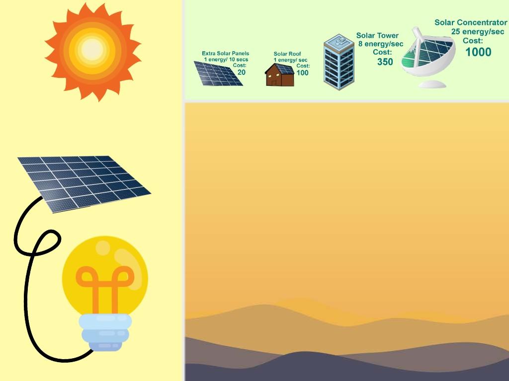 Solar Power Clicker