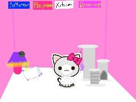 Cat dress up by Andrea