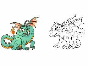 Coloring Characters 1