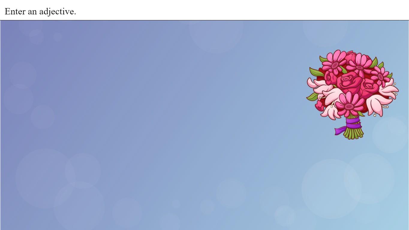 Mother's Day Mad Libs