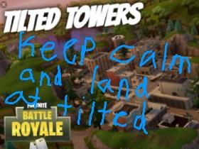 land tilted
