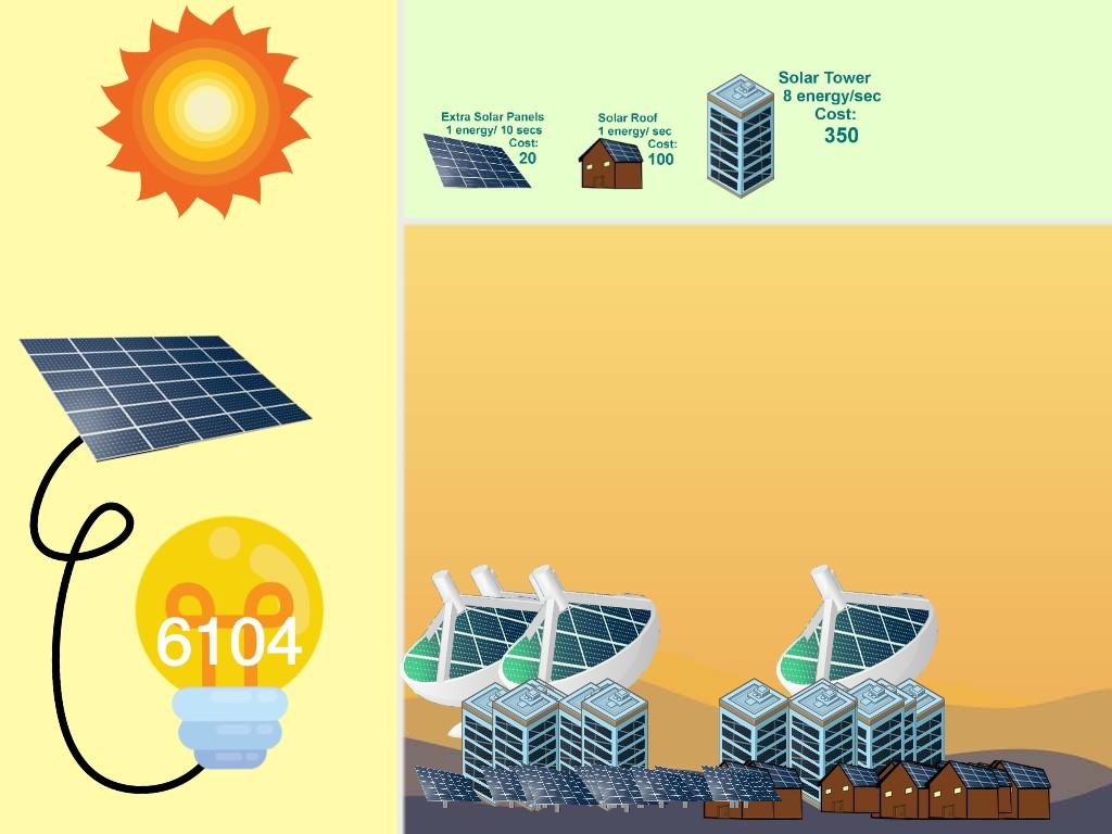 Solar Power Clicker