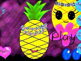 create a pineapple 🍍🐼🍒 1 1
