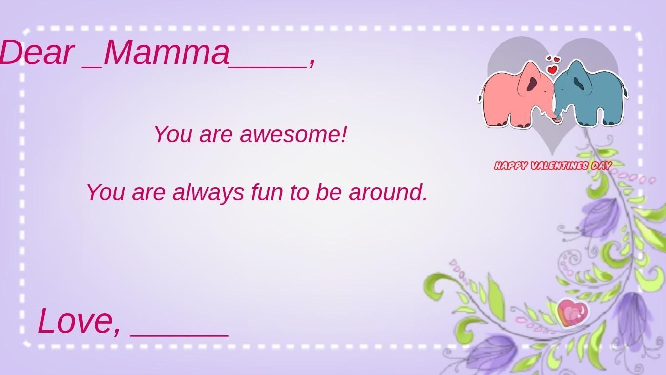 Valentine's Day E-card