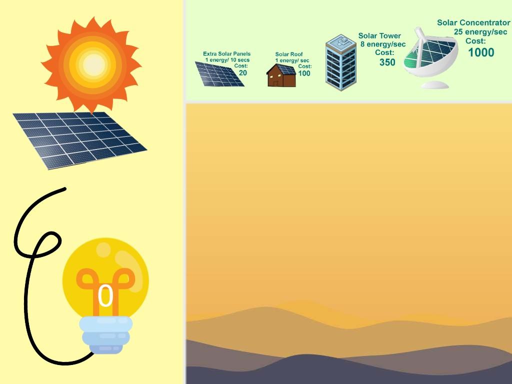 Solar Power Clicker