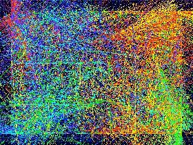 Art With Multicolored Lines