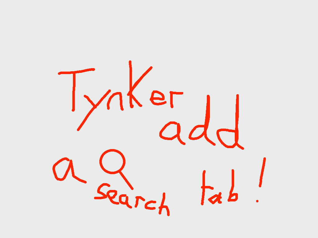 Add A Search Tab!!!