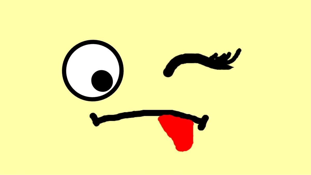 Me with a yellow face!