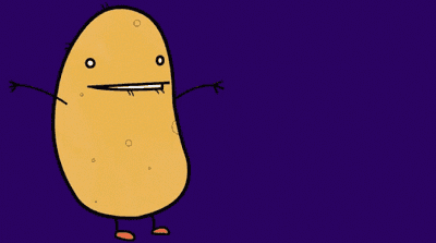 Fast caterpilla with wierd dancing potato