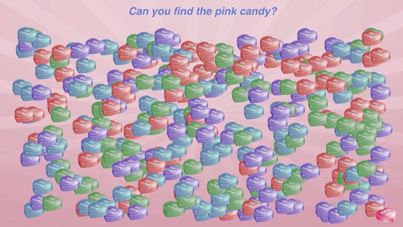 Candy Heart Search