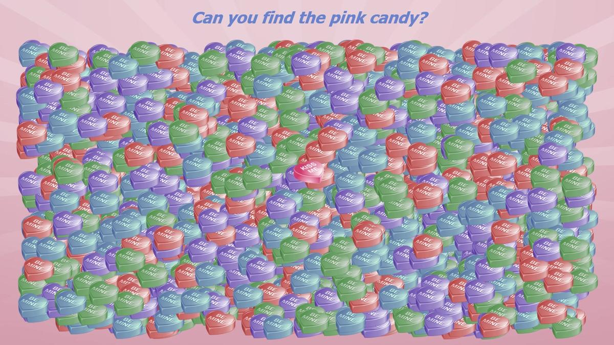 Candy Heart Search