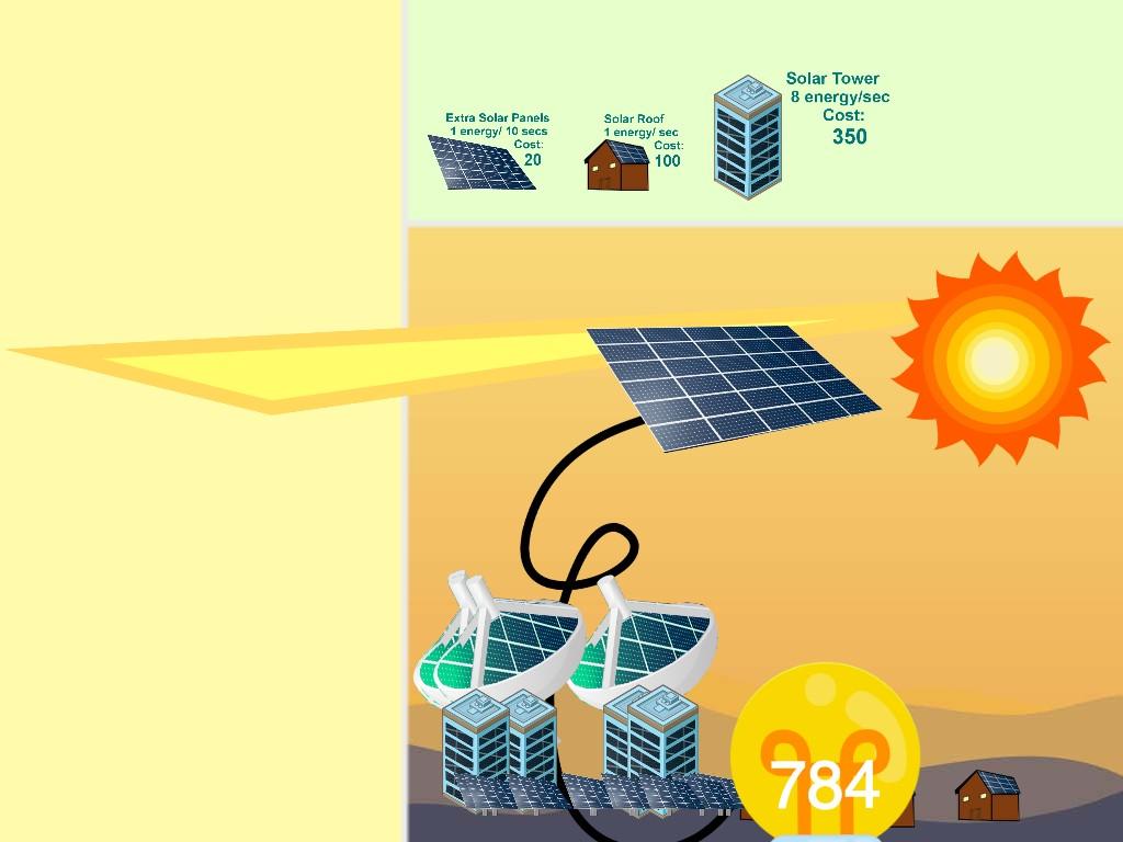 Solar Power Clicker