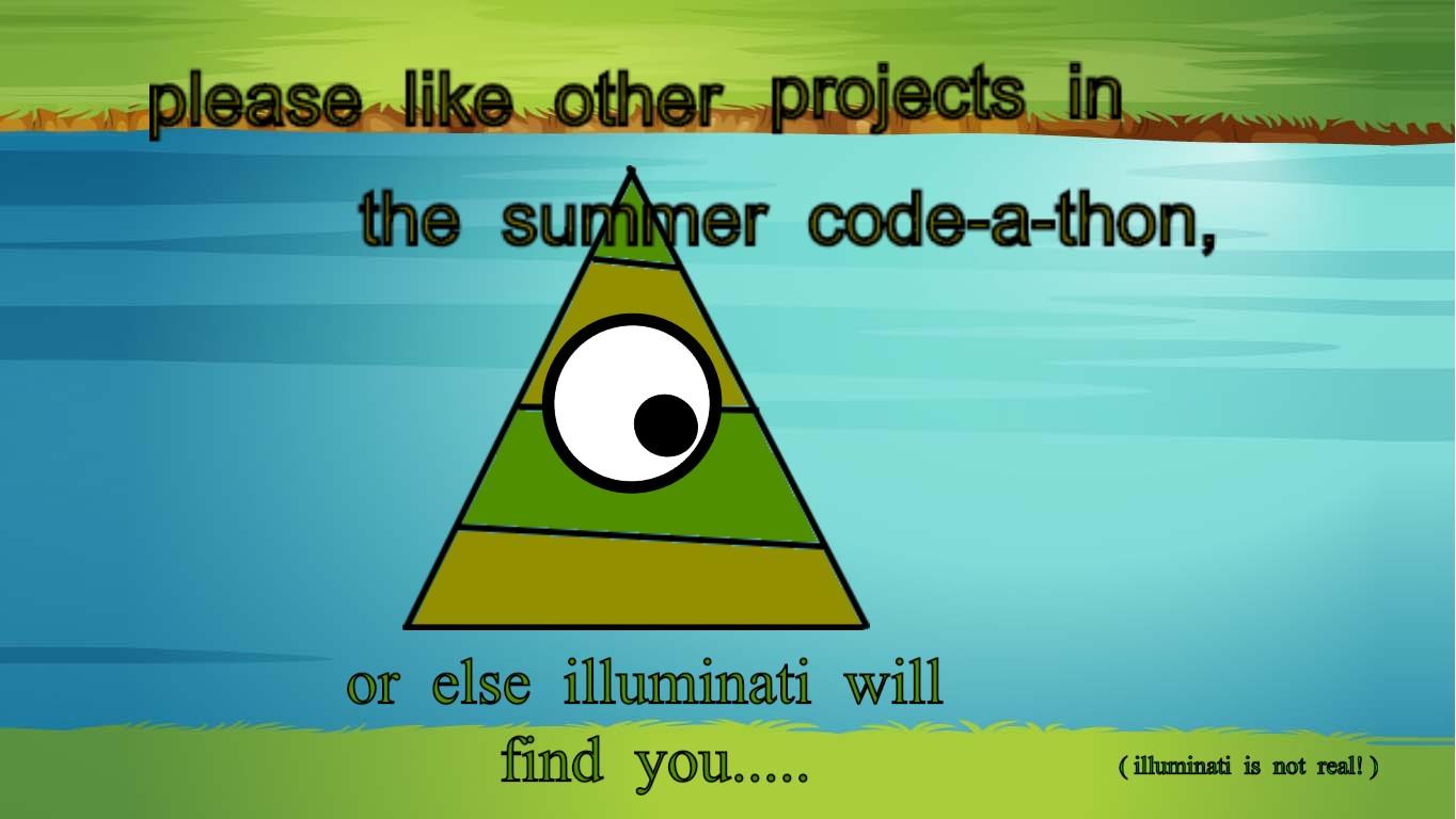 illuminati in.... Summer code-a-thon!
