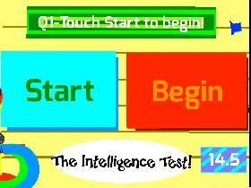 Intelligence Test Upgraded