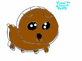 how to draw a puppy