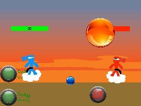 ninga battle blue v.s red