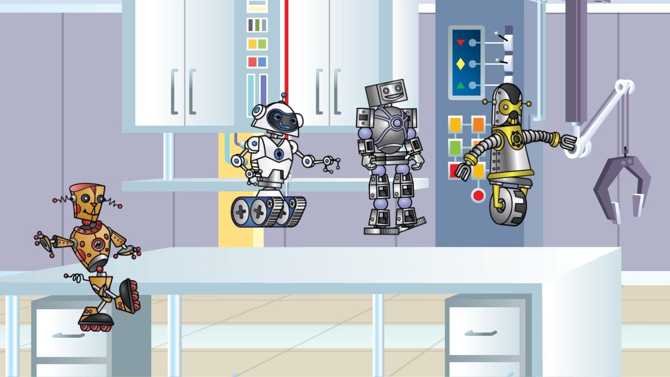 Robot dance party!