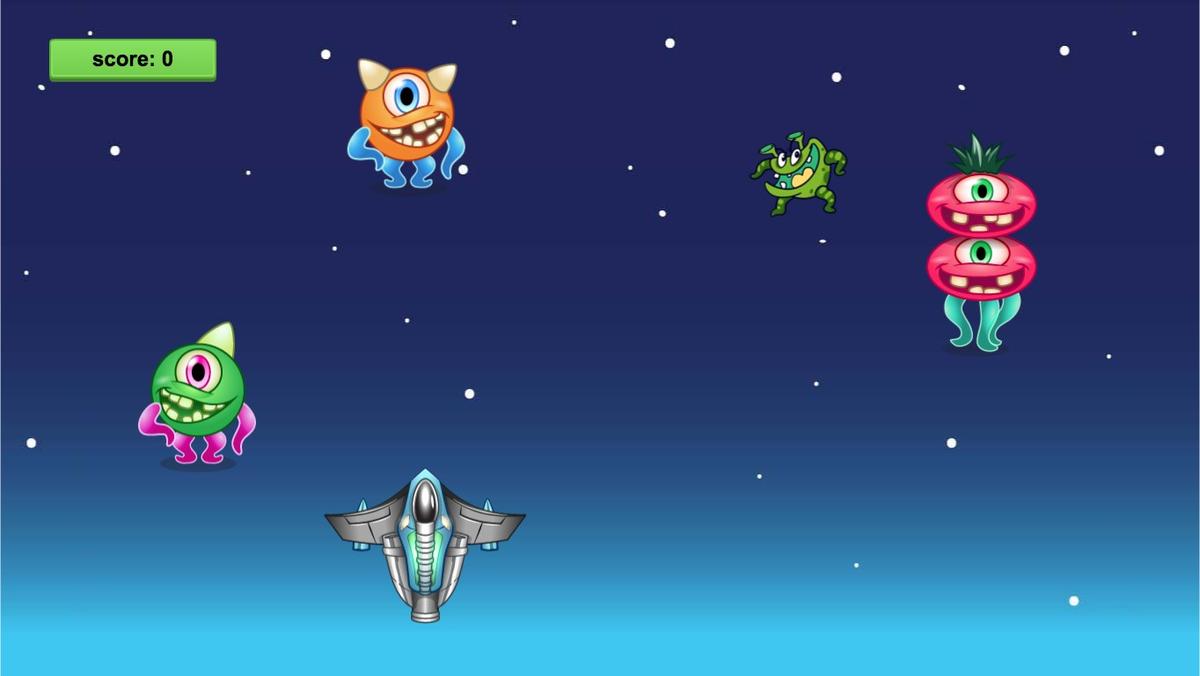 Make a Space Shooter Game (Web)