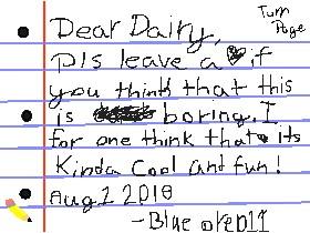 Dear diary:My vertual Diary