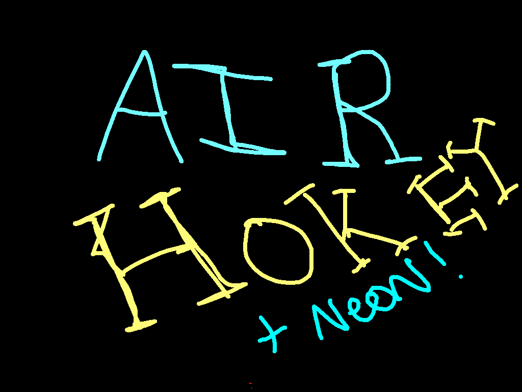air hocky  neon !