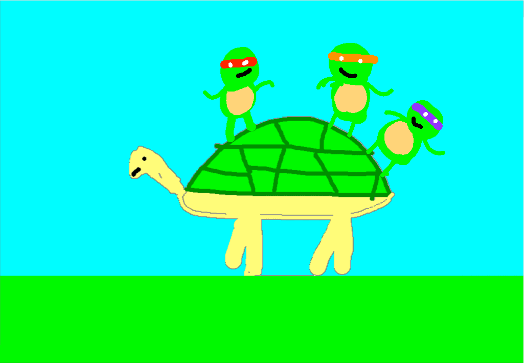 ninja atack TURTLES