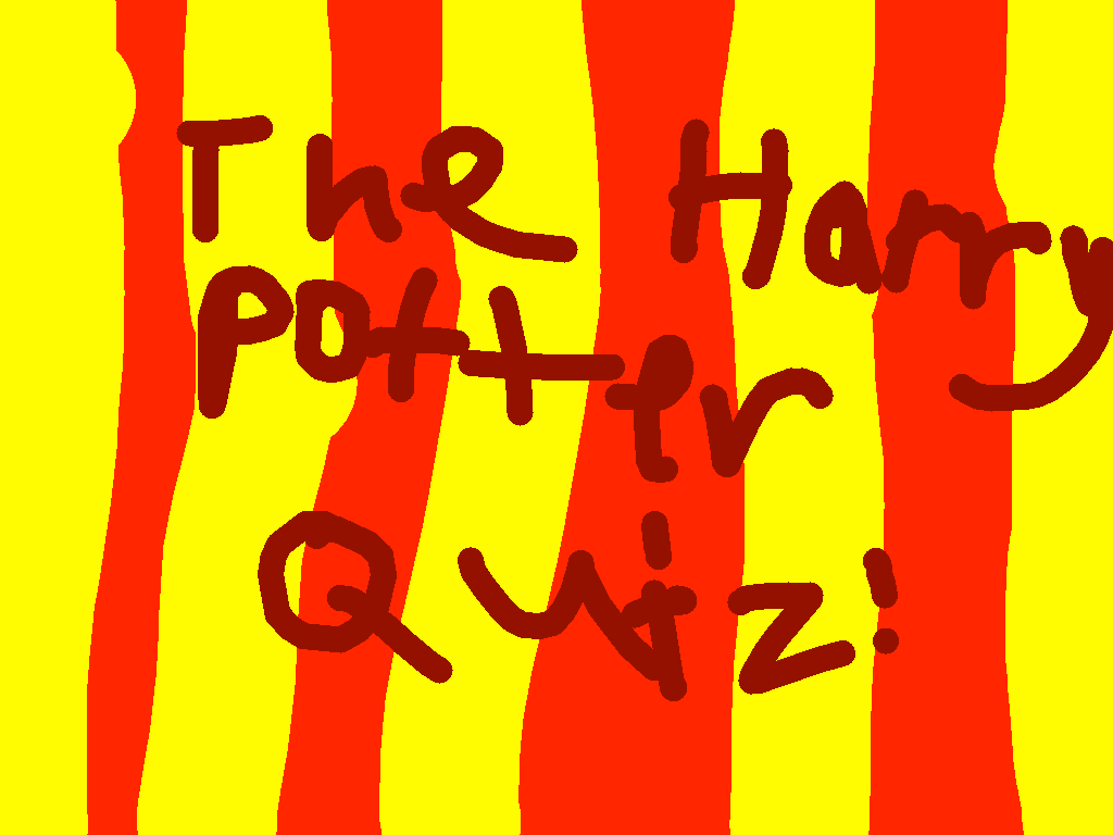 The Harry potter quiz + clip