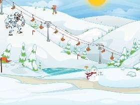 Run from the Yeti!