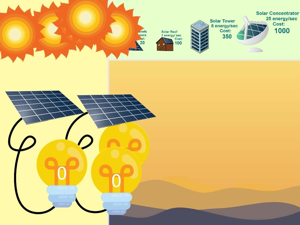 Solar Power Clicker