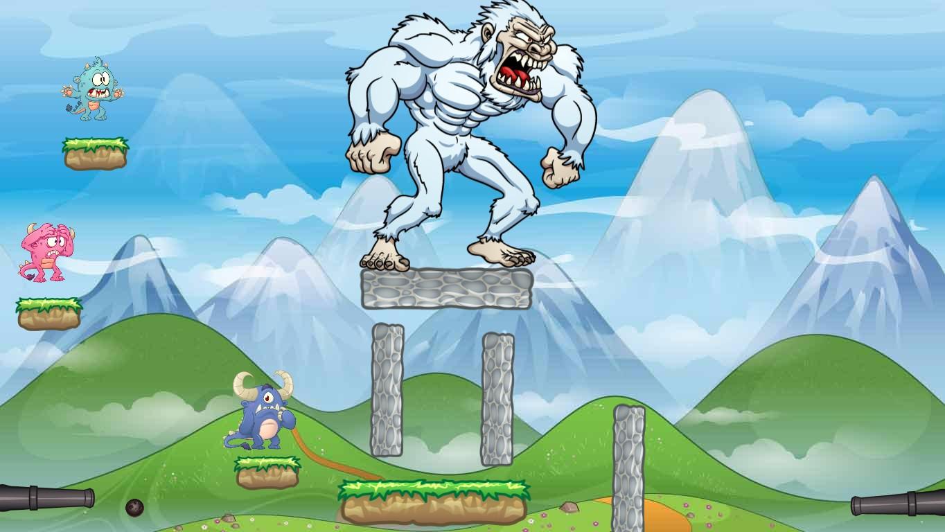 2 Player Cannon Game