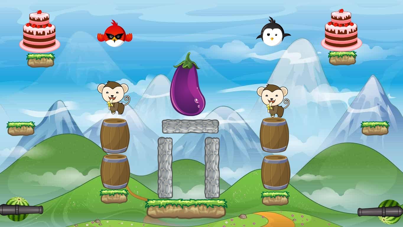 Physics Cannon 2-Player