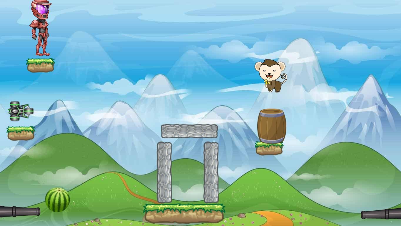 Physics Cannon 2-Player