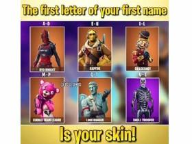 Fortnite What Skin Are You 