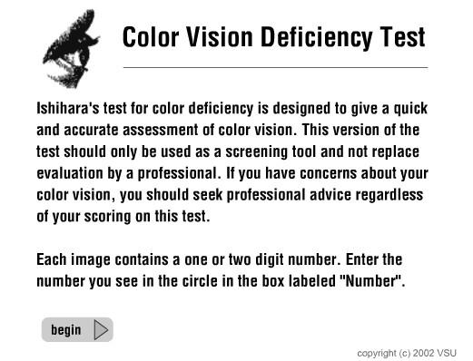 colorblind test