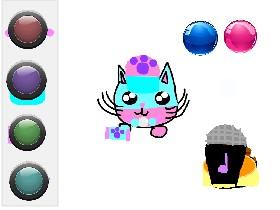 Play with candy cat !🐱  2