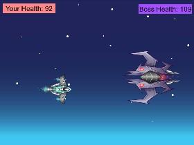 space boss battle