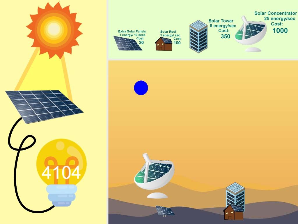 Solar Power Clicker