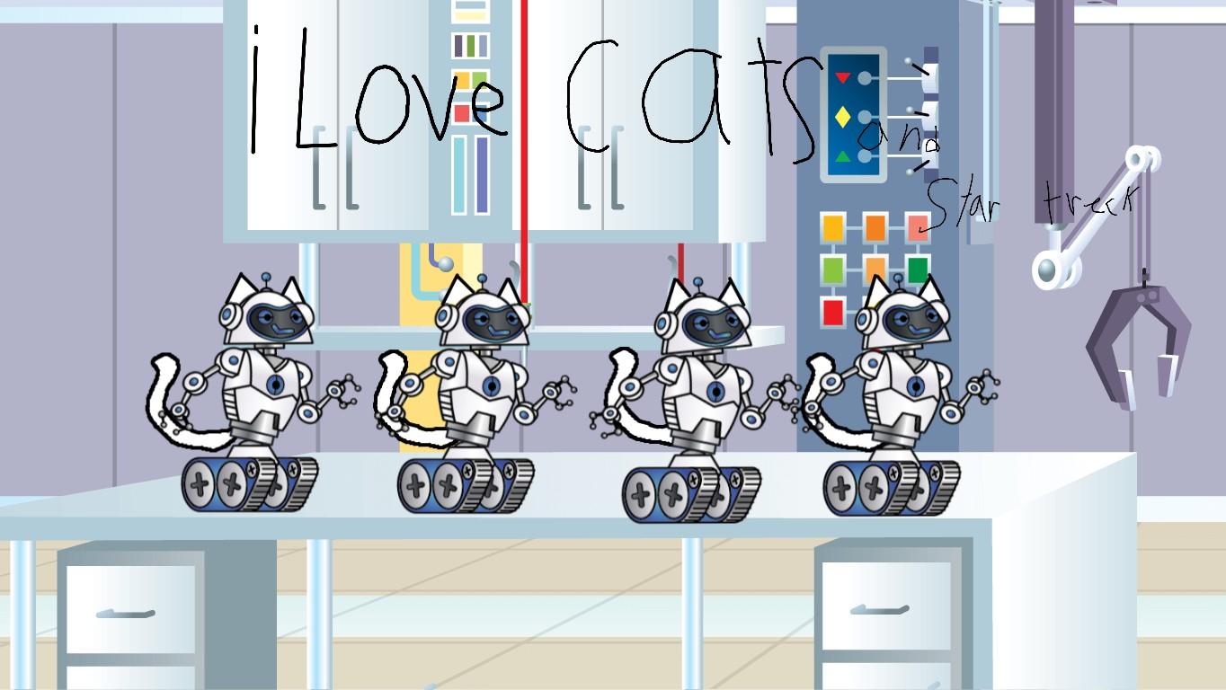 cat robots !!!!!