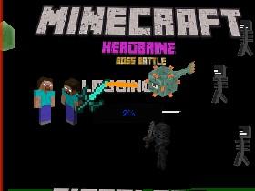 minecraft herobrine boss battle  1