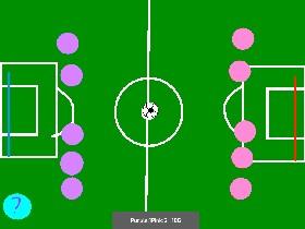 Pink vs Purple soccer game