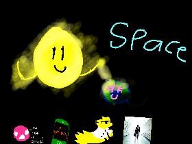 Space *with some things*
