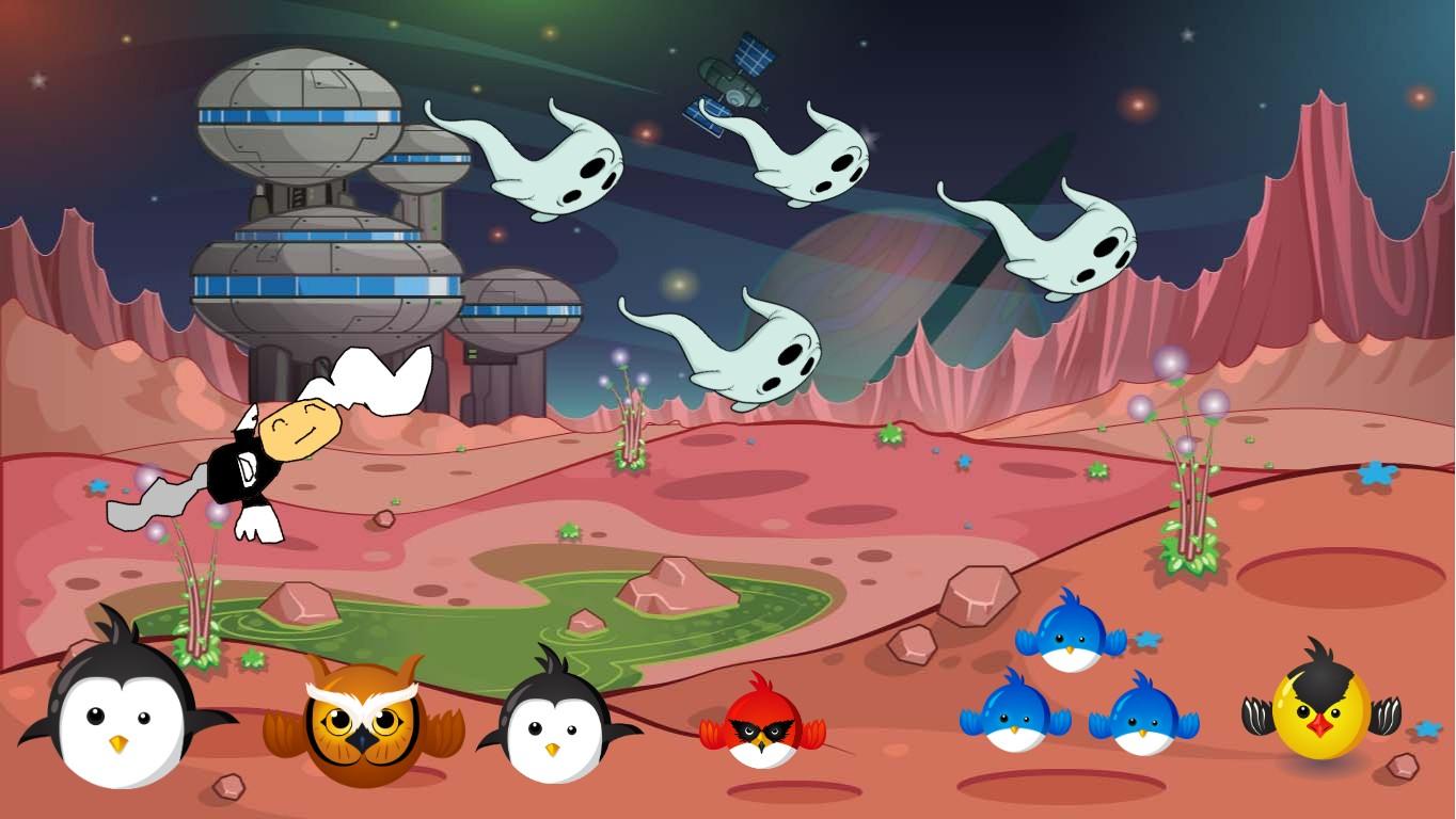 Danny phantom x angry birds