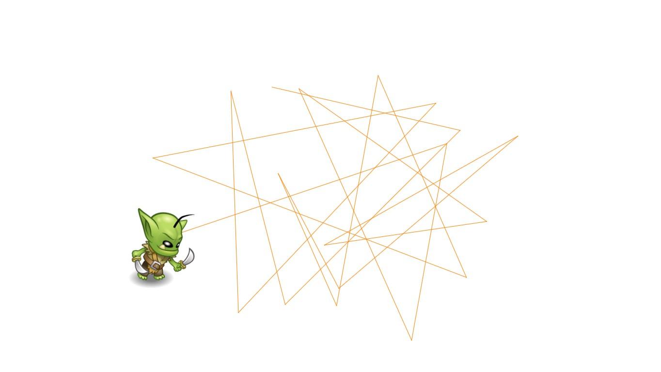 drawing with my monster