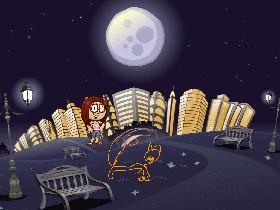 taking a walk in the city