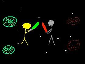 2 player lightsabers