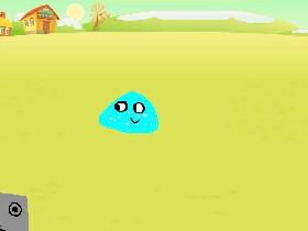 make a blob chase pizza