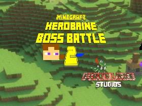 minecraft herobrine boss battle 2 1