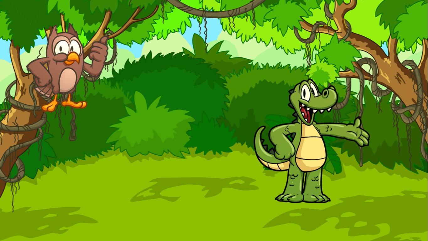 Owl and Croc